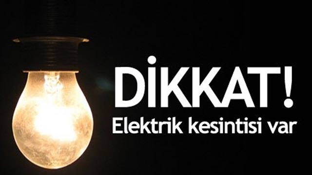Tarsus’ta yarın 9 mahallede elektrik olmayacak