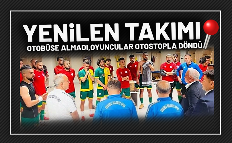 MHP’li Başkan Takım Kaybedince Otobüse Almadı: Sporcular Otostopla Döndü