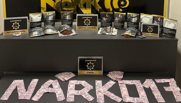 Çanakkale'de uyuşturucu operasyonu: 2 tutuklama